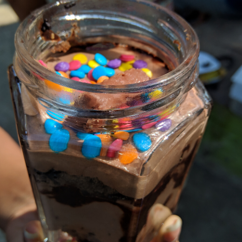 Chocolate Jar Cake